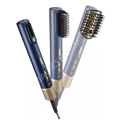 Фен-щетка BaByliss AS6550CE, 1600 Вт, синий